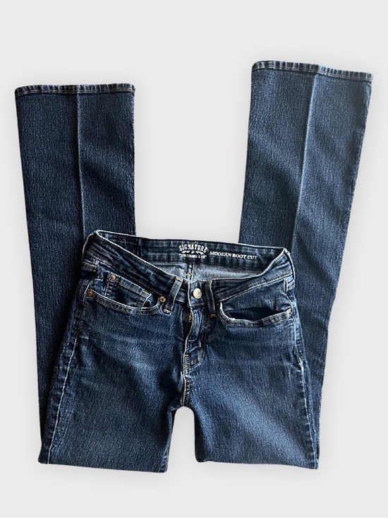 Signature by Levi Strauss Denim - Levi’s Signature Low Rise Bootcut Jeans Dark Wash Vintage Y2K Size 4M